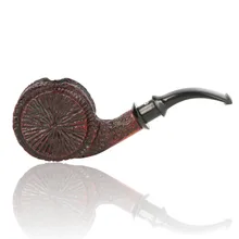 Northern Briars G5 Fossil Bespoke Hand Carved Briar Pipe NB-166