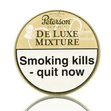 Peterson De Luxe Mixture Tinned Pipe Tobacco (50g Tin)