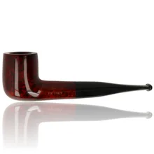 Adsorba Brown Saddle Straight Billiard 9mm Briar Pipe 112