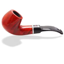 Dr Plumbs 9mm filtered Smooth Red Dinky Briar Pipe 4518-OP
