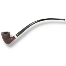 Peterson Churchwarden Rusticated D15 Briar Smoking Pipe