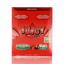 Juicy Jays Strawberry Cigarette Papers on the Roll (24 Rolls)