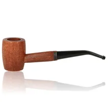 Missouri Meerschaum 2000-B Ozark Mountain Birchwood Pipe Bent Stem