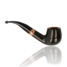 Chacom Champs Elysses 9mm Briar Pipe Bent Billiard 268