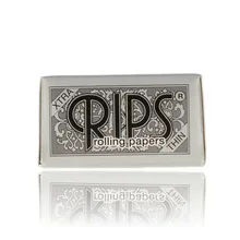 Rips Silver (Regular) Cigarette Papers on a roll