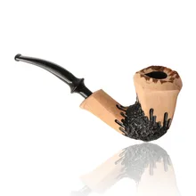 Erik Nording Signature Rustic Freehand Briar Pipe 165