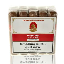 Conquistador Natural Gordito Nicaraguan Hand Rolled Cigars (Full Bundle of 10 Cigars)