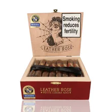 A Full box of 24 Deadwood Leather Rose Petit Corona Cigars