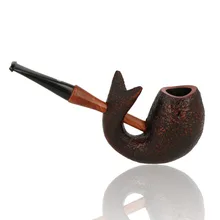 Northern Briars Bespoke Speared Fish Sandblast Briar Pipe NB-206