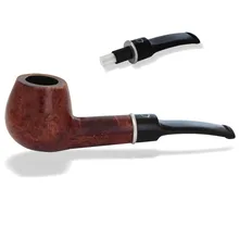 Falcon Coolway 102 9mm Filtered Half Bent Apple Briar Smoking Pipe