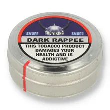 The Viking Dark Rappee Traditional English Snuff (20g Tin)