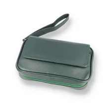 Peterson Hide Leather Pipe Compendium Tobacco Pouch POU141