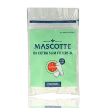Mascotte ORIGINAL Extra Long Cigarette Filter Tips 5.3mm Zip Seal Bag