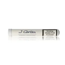 J Cortes *White* High Class Corona Dominican (Single Tubed Cigar)