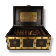 **RARE** Gurkha Special Edition Warlord Wooden Chest Humidor (33 Cigars)
