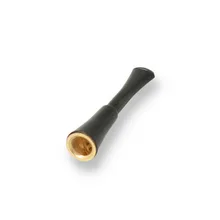 Black and Gold Ejector Cigarette Holder Small 65mm