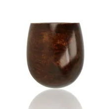 Close up of polished briar bowl on Peterson 1323 pipe showing detailed grain pattern