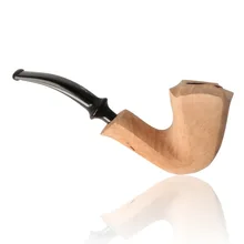 Erik Nording Signature Smooth Natural Freehand Briar Pipe 126