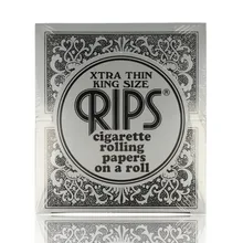 Rips Silver (King Size) Papers on a roll (Full Box 24 Rolls)