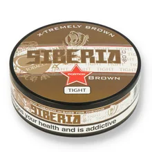 Siberia -80ºc Xtremely Brown Tight Moist Tobacco Chew Bags (43mg)