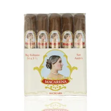 A Full Bundle of 10 Macarena Big Robusto Cigars