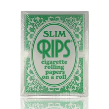 Rips Green Slim Papers on a roll (24 Rolls)