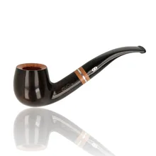 Chacom Champs Elysses 9mm Briar Pipe Bent Billiard 263
