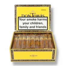 Don Tomas Clasico Lindos Hand Rolled Honduran Cigars (Full Box of 25 Cigars)