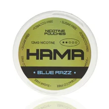 Hama Tobacco Free Nicotine Pouches Blue Razz 12mg