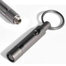 Angelo Satin Chrome Keyring Cigar Punch CU78