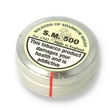 Wilsons of Sharrow SM 500 Snuff (Medicated) Large