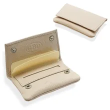 GBD Mini Leather Hand Rolling Tobacco Pouch (P35539BO Bone)