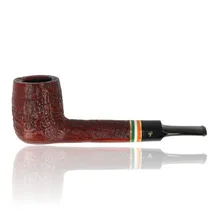 Peterson St Patrick’s Day 2026 Sandblast 53 Lovat briar pipe with long shank and saddle stem