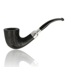 Chacom Spigot Sablee Black Sandblast Briar Pipe 863