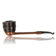 Falcon Extra Curved Anodised Briar Pipe (Dental)