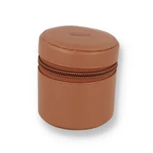 Peterson Grafton Leather Travel Storage Medium Tobacco Jar POU161