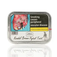 A single tin of Gawith Hoggarth Brown Pigtail Twist rope tobacco