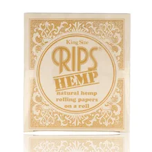 Rips Hemp King Size Papers on a roll (24 Rolls)