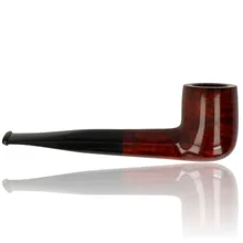 Adsorba Brown Saddle Straight Billiard 9mm Briar Pipe 112