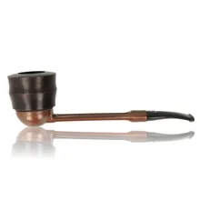 Falcon Extra Curved Anodised Briar Pipe (Non-Dental)