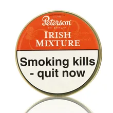 Peterson Irish Mixture (Irish Whiskey) Tinned Pipe Tobacco (50g Tin)