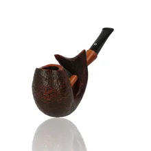 Northern Briars Bespoke Speared Fish Sandblast Briar Pipe NB-206