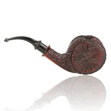 Northern Briars G5 Fossil Bespoke Hand Carved Briar Pipe NB-166