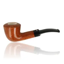 Dr Plumbs 9mm Meerschaum Curved Calabash 4598S-B