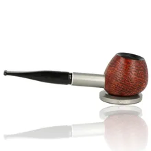 Vauen Tube Sandblast 9mm Filter Fishtail Standing Pipe 3