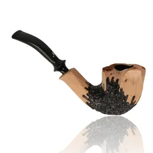 Erik Nording Signature Rustic Freehand Briar Pipe 158