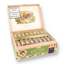 Brick House Double Connecticut Shade Short Torpedo Nicaraguan Cigars (Full Box 25 Cigars)