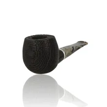 Talamona di Paolo Croci Fossil Rock Bog Oak Pipe 1317 (TAL-55)
