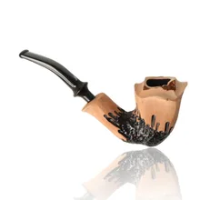 Erik Nording Signature Rustic Freehand Briar Pipe 164