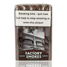Drew Estate Factory Smokes Maduro Toro (Full Bundle of 25 Cigars)